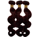 Burgundy Body Wave Bundle Deals